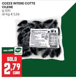Pam Cozze intere cotte cilene offerta