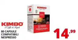 Comet Kimbo il Caffè di Napoli offerta