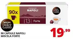 Comet Nescafe Dolce Gusto Espresso Napoli offerta