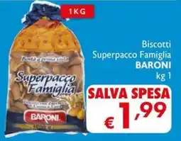 Maxi Supermercati Biscotti Superpacco Famiglia Baroni offerta