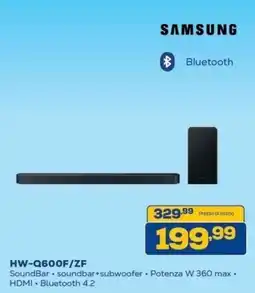 Euronics Bruno Samsung SoundBar offerta