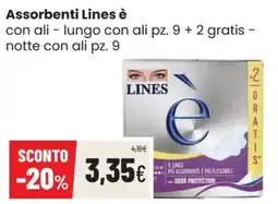 Coop Trentino Assorbenti Lines è offerta