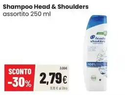 Coop Trentino Shampoo Head & Shoulders offerta