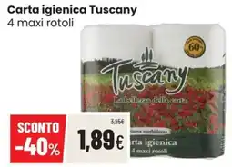 Coop Trentino Carta igienica Tuscany offerta