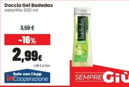 Coop Trentino Doccia Gel Badedas offerta