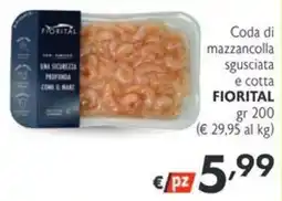 SuperW Coda di mazzancolla sgusciata e cotta Fiorital offerta