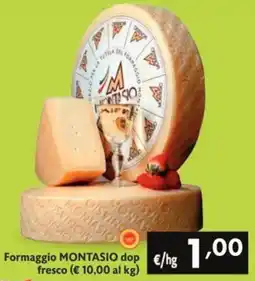 SuperW Formaggio MONTASIO dop fresco offerta