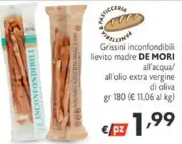 SuperW Grissini inconfondibili lievito madre DE MORI offerta