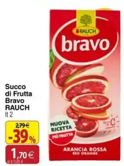 Docks Cash&Carry Succo di Frutta Bravo RAUCH offerta