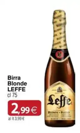 Docks Cash&Carry Birra Blonde Leffe offerta