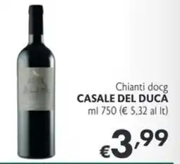 SuperW Chianti docg Casale del Duca offerta
