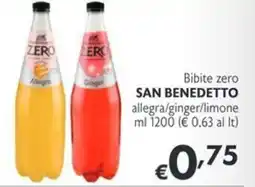 SuperW Bibite zero San Benedetto offerta