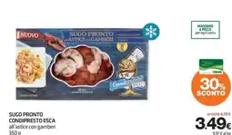 Superconti Sugo pronto condipresto esca all'astice con gamberi offerta
