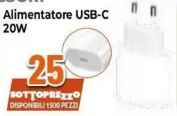 Expert Alimentatore USB-C 20W offerta