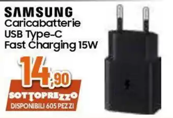 Samsung caricabatterie usb type-c