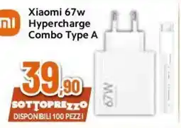Expert Xiaomi 67w Hypercharge Combo Type A offerta