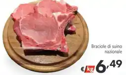 SuperW Braciole di suino nazionale offerta