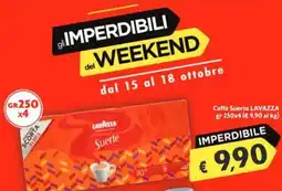SuperW Caffè Suerte LAVAZZA offerta