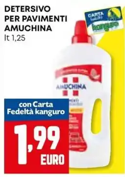 Kanguro Detersivo per pavimenti Amuchina offerta