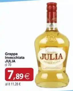 Docks Cash&Carry Grappa Invecchiata Julia offerta