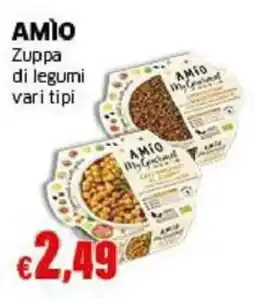 Mercati Alimentari AMIO Zuppa di legumi vari tipi offerta
