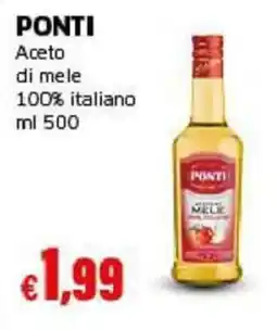 Mercati Alimentari Aceto di mele Ponti offerta