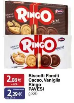 Docks Cash&Carry Biscotti Farciti Ringo PAVESI offerta
