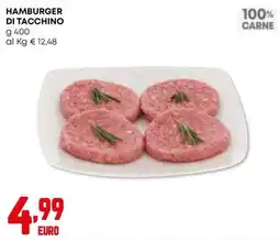 Kanguro Hamburger di tacchino offerta
