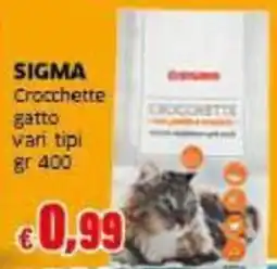 Mercati Alimentari Sigma Crocchette gatto offerta
