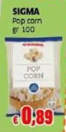 Sigma Pop corn