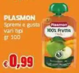 Mercati Alimentari Plasmon 100% Frutta offerta