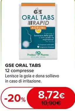 Dr.Max GSE Oral Tabs Agrumi offerta