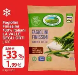 Docks Cash&Carry Fagiolini Finissimi LA VALLE DEGLI ORTI offerta