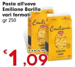 DeSpar Express Pasta all'uovo Emiliane Barilla offerta