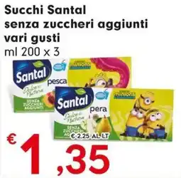 DeSpar Express Succhi Santal senza zuccheri aggiunti offerta