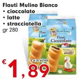 DeSpar Express Flauti Mulino Bianco cioccolato offerta