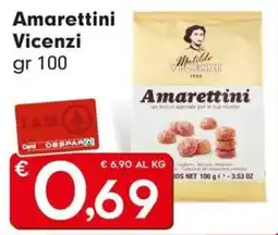 DeSpar Express Amarettini Vicenzi offerta