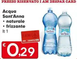 DeSpar Express Acqua Sant'Anna offerta