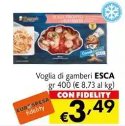 Eurospesa Voglia di gamberi ESCA offerta