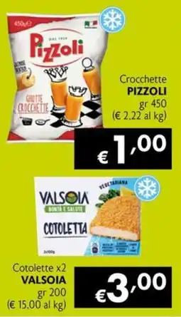 Eurospesa Crocchette Pizzoli offerta