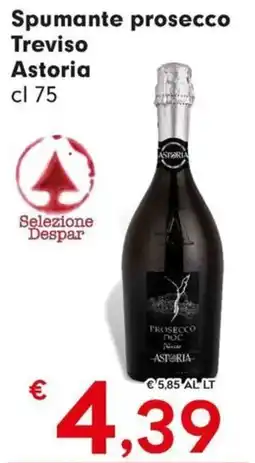 DeSpar Express Spumante prosecco Treviso Astoria offerta