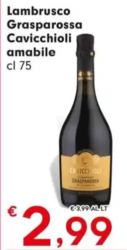 DeSpar Express Lambrusco Grasparossa Cavicchioli amabile offerta