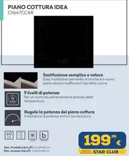 Euronics Tufano Piano cottura Idea offerta