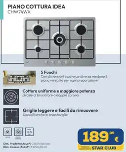 Euronics Tufano Piano cottura Idea offerta