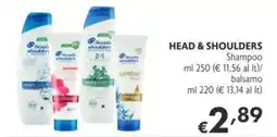 SuperW Head & Shoulders Shampoo offerta