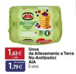 Docks Cash&Carry Uova da Allevamento a Terra No-Antibiotici AIA offerta