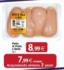 Docks Cash&Carry Petto di Pollo a Metà offerta