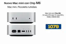 Euronics Bruno Mac mini con Chip M6 offerta