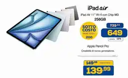 Euronics Bruno iPad Air offerta
