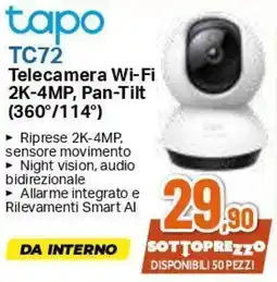 Expert Tapo telecamera Wi-Fi offerta